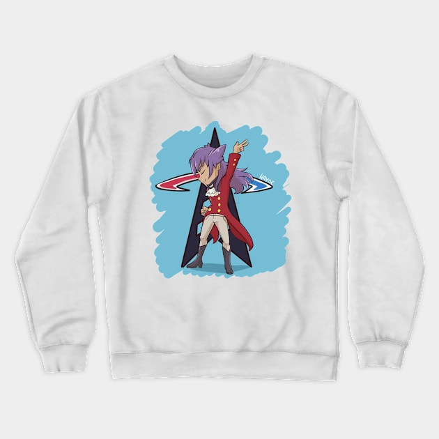 Battle Tower Leon Crewneck Sweatshirt by Hayde